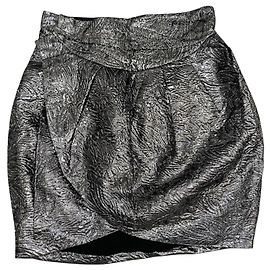 Saia Isabel Marant prateada T.36