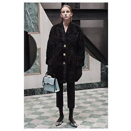 Abrigo Balenciaga Shearling T.36