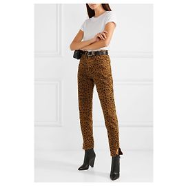 Autre Marque Jeans Saint Laurent leopard T.29