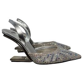 Fendi Pumps silber T.36