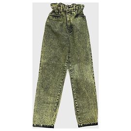 Vaqueros Miu Miu amarillos T.24