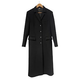 Gucci Mantel schwarz T.40