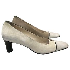 Décolleté Chanel beige T.36,5