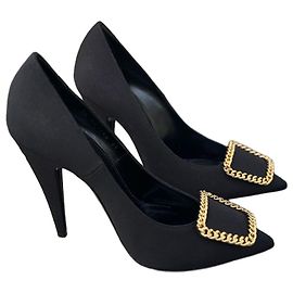Autre Marque Zapatos de tacón Saint Laurent negros T.37