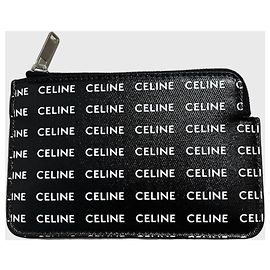 Céline Porte monnaie Celine noir