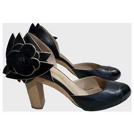 Chanel Pumps schwarz T.37,5