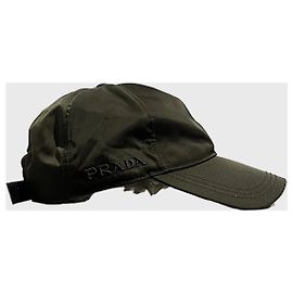 Gorra Prada de nailon caqui