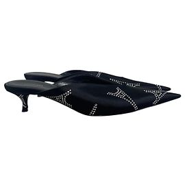 Mules Balenciaga Knife negras T.37