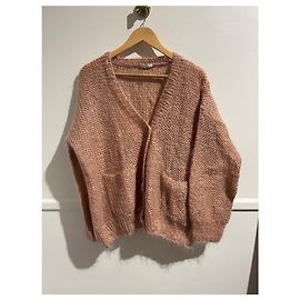 Autre Marque Strickjacke Mes Demoiselles rosa T.U