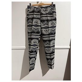 Calças Chloé Stora azul marinho T.36