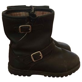 Ugg Leather Boots Green Size 26