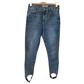 Autre Marque Topshop Jamie Jeans Slim Fit Blau Baumwolle Größe 30