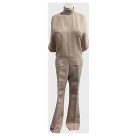 Courreges Macacão Courrèges bege T.38