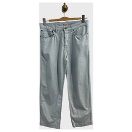 Pantaloni Miu Miu blu T.26