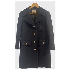 Gucci Mantel schwarz T.34