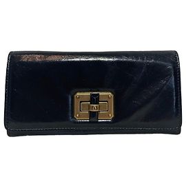 Carteira Lanvin preta NOVA