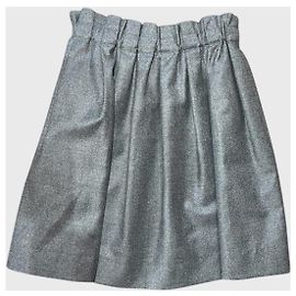 Jupe Bonpoint gris T.10 ans