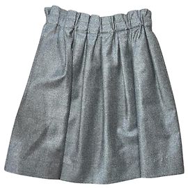 Gonna Bonpoint grigio T.10 ans