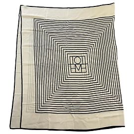 Totême Foulard paréo Toteme bianco e nero