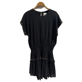 Autre Marque Vestido Misa Los Angeles negro de algodón XS