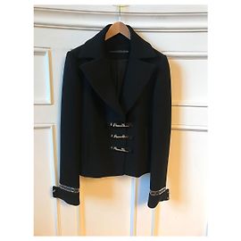 Chaqueta Anthony Vaccarello negra T.36