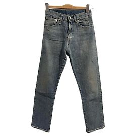 R13 Slim Fit Jeans Verwaschenes Blau Stretch Baumwolle Gr. 25