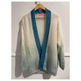 Autre Marque Weste Rose Carmine weiß / blau T.U.