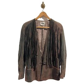 Acne Jacke mit Fransen T.38