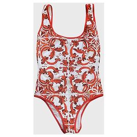 Costume da bagno Dolce & Gabbana rosso T.S