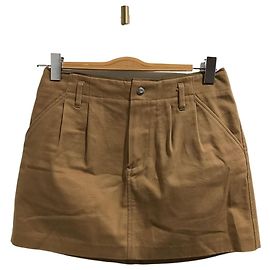 Gonna corta in cotone Apc Camel Taglia S