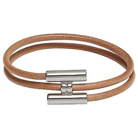 Hermès Tournis Armband beige T.5