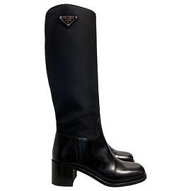 Bottes Prada noires T.38