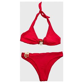 Autre Marque Caricoa Badeanzug rot T.40
