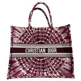 Autre Marque Sac cabas Dior Book Tote violet