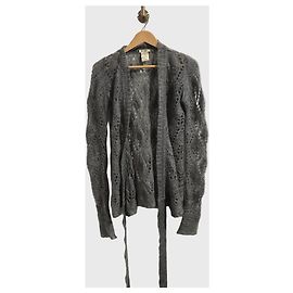 Chloé Cardigan aus Wollmischung Grau Größe M