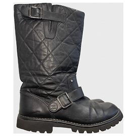 Stivali Chanel neri T.40