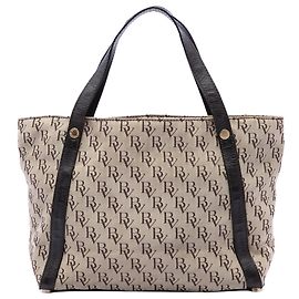 Borsa a spalla Tote Bottega Veneta BV Monogram Jacquard Beige