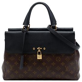 Borsa Satchel Louis Vuitton Monogram Venus Marrone