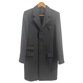 Abrigo Bottega Veneta negro T.34