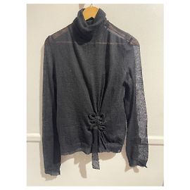 Pull John Galliano noir T.38
