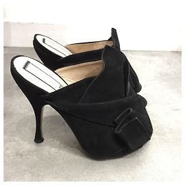Mules N°21 noires T.38