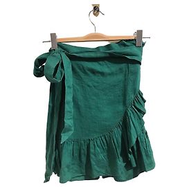 Isabel Marant Etoile Falda Isabel Marant verde T.34