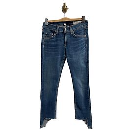 Jeans Rag & bone Capri bleu T.26