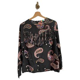 Blusa MSGM estampada T.36