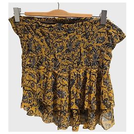 Isabel Marant Etoile Falda Isabel Marant amarilla T.38