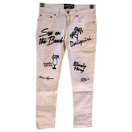 Filles à Papa Jeans Filles a Papa blanco T.24