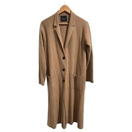 Cappotto Roberto Collina camel T.S