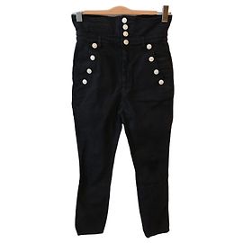 Jeans Isabel Marant preto T.38