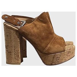 Sandali Gianvito Rossi camel T.37,5