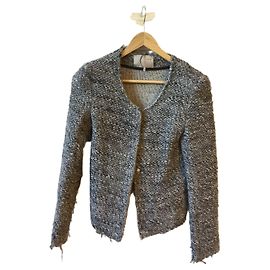 Iro Sveva jacket grey cotton size 0